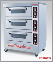 Lò nướng điện 3 tầng, 60 kg
